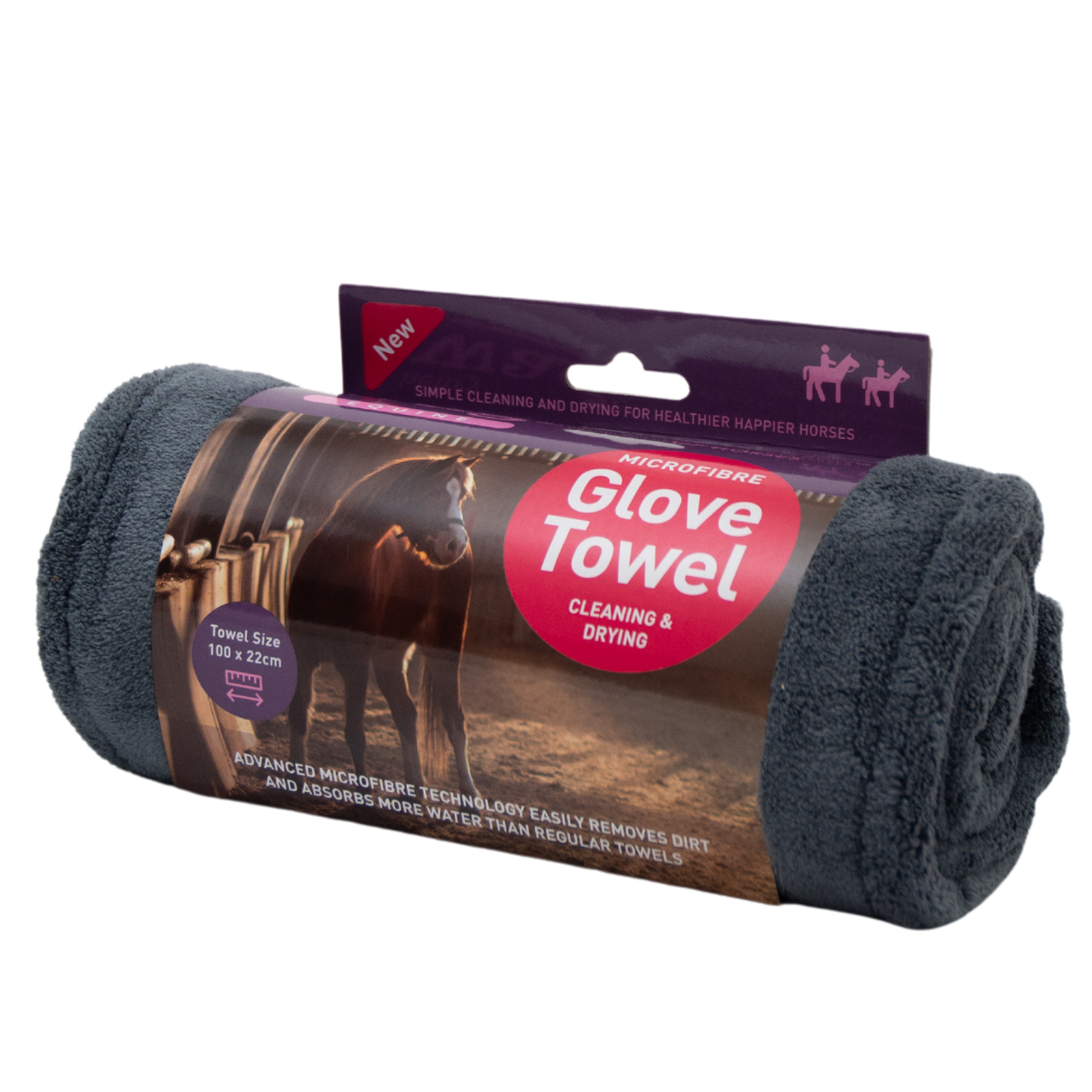 Henry Wag - Equine microvezel handschoenen-handdoek