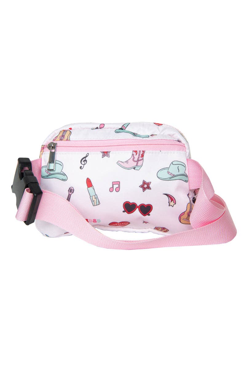 KatyDid - Swiftie Music Girl Cowgirl Fanny Pack Belly Bag