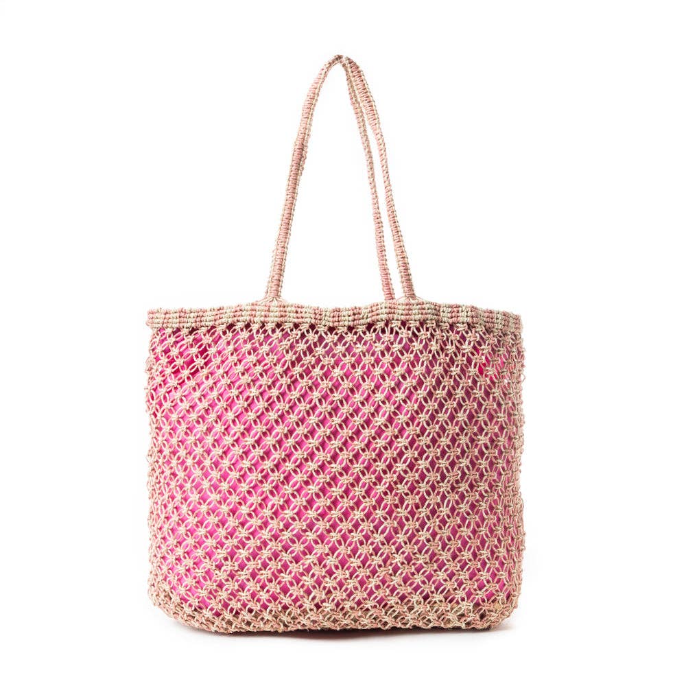 Myra bag - Cowgirl Summer Tote Bag roze