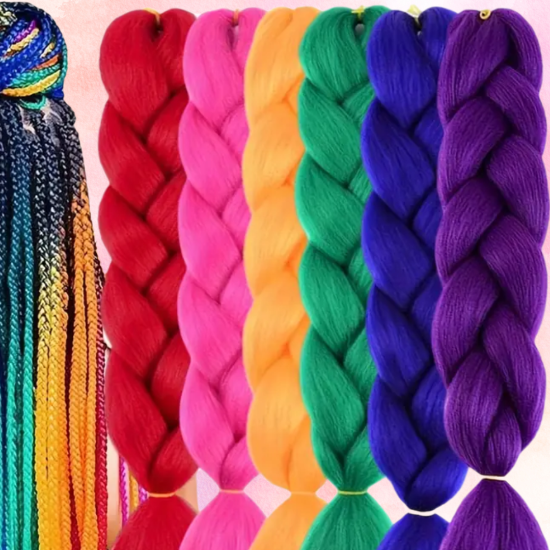 FMH - Colored fake hair for braiding hair extensions