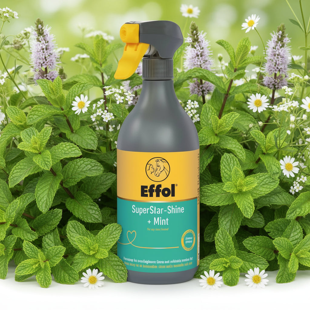 Effol - SuperStar-Shine Mint glansspray voor paarden 750ml