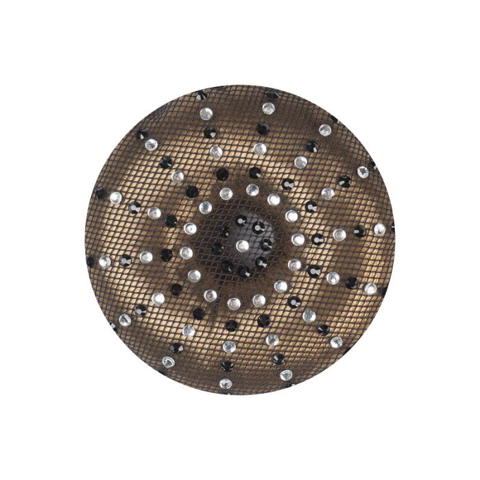 Horka - Haarnetje knot Delicate zwart/zilver