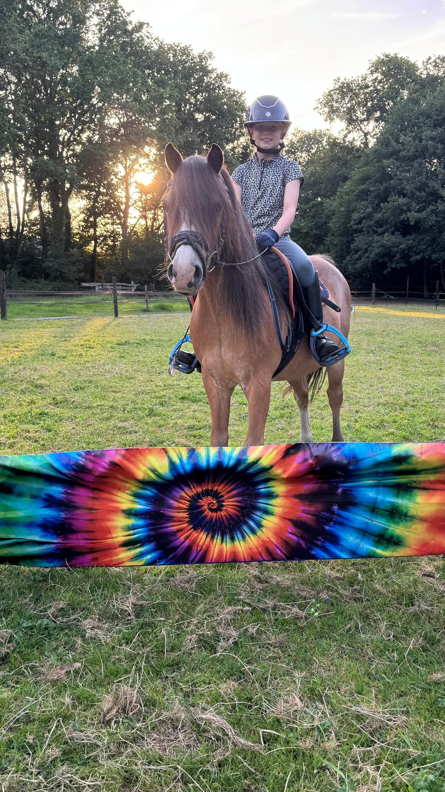 Jumpbanners - Hinderniszeil Bixie Tie-Dye