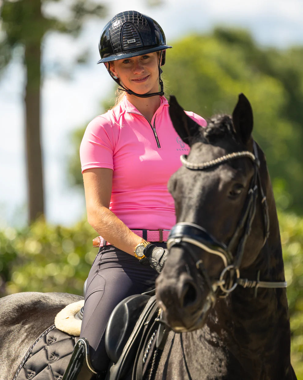 Donqui - Baselayer korte mouw Cotton Candy