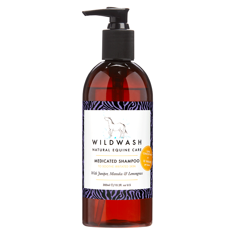 WildWash - Natural Medicinal Horse Shampoo for Horses 300ml