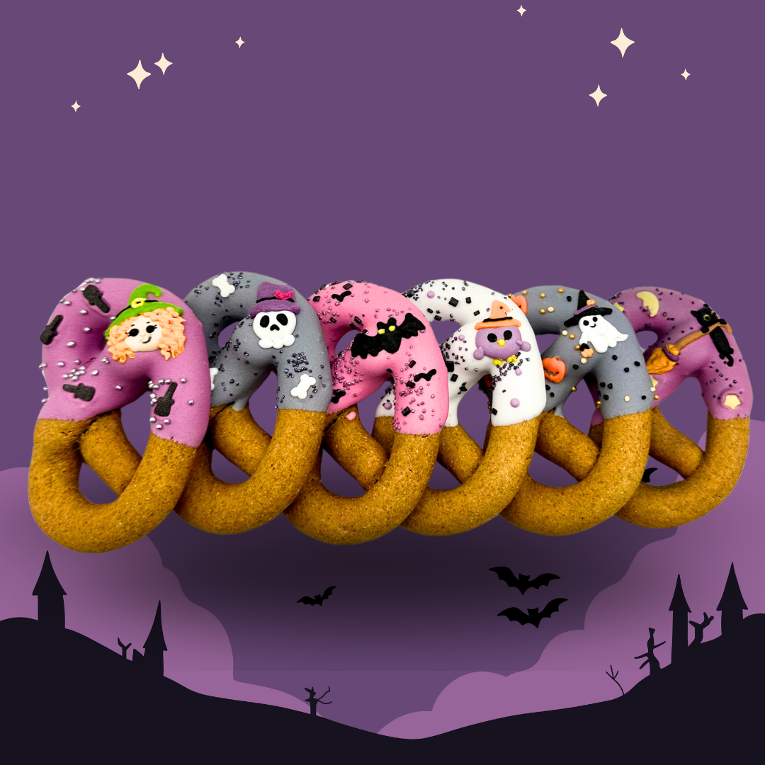 OP=OP - Candy Horse - Halloween Limited Collection - Versierde Pretzels