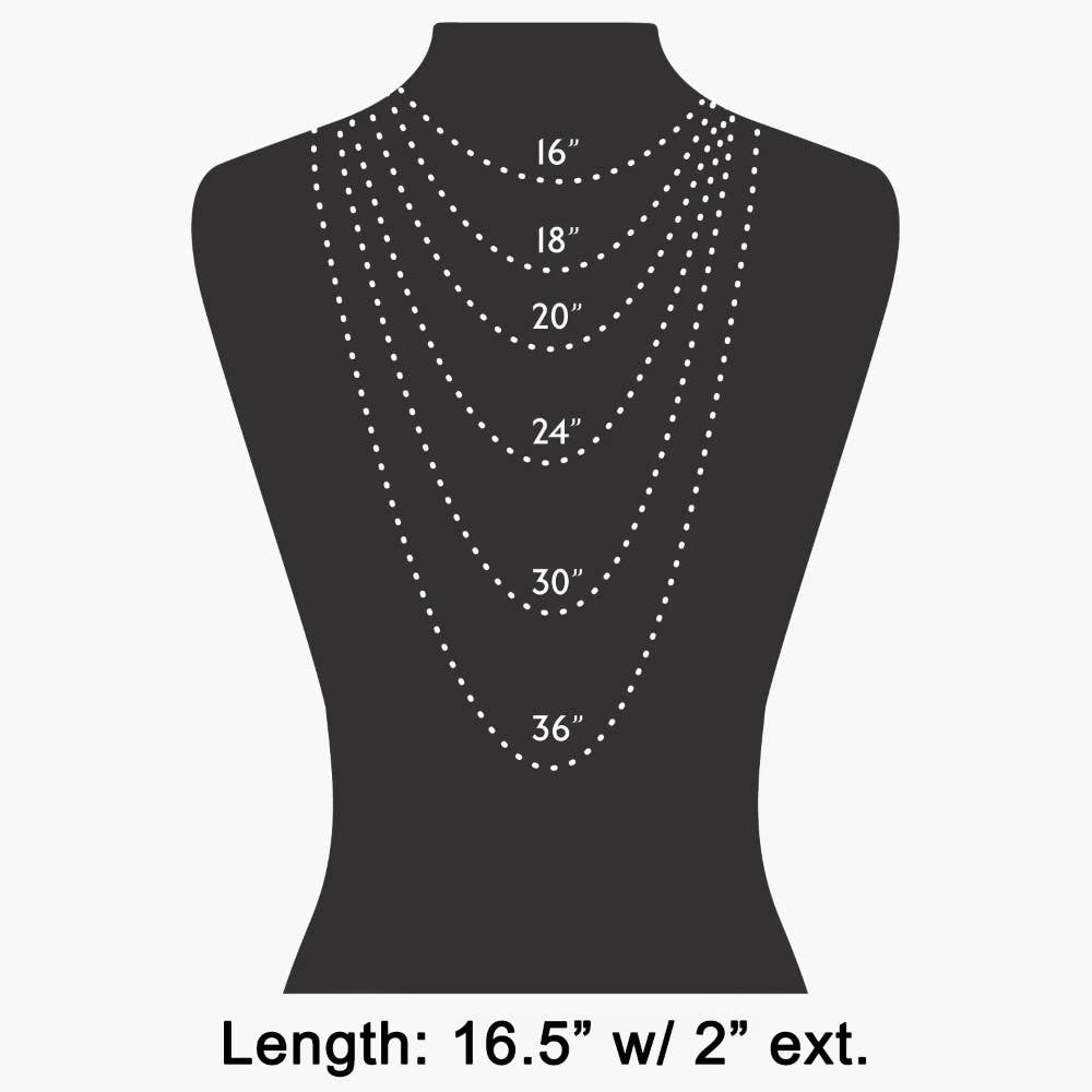 Fame - Western bedelketting goud/ zilver