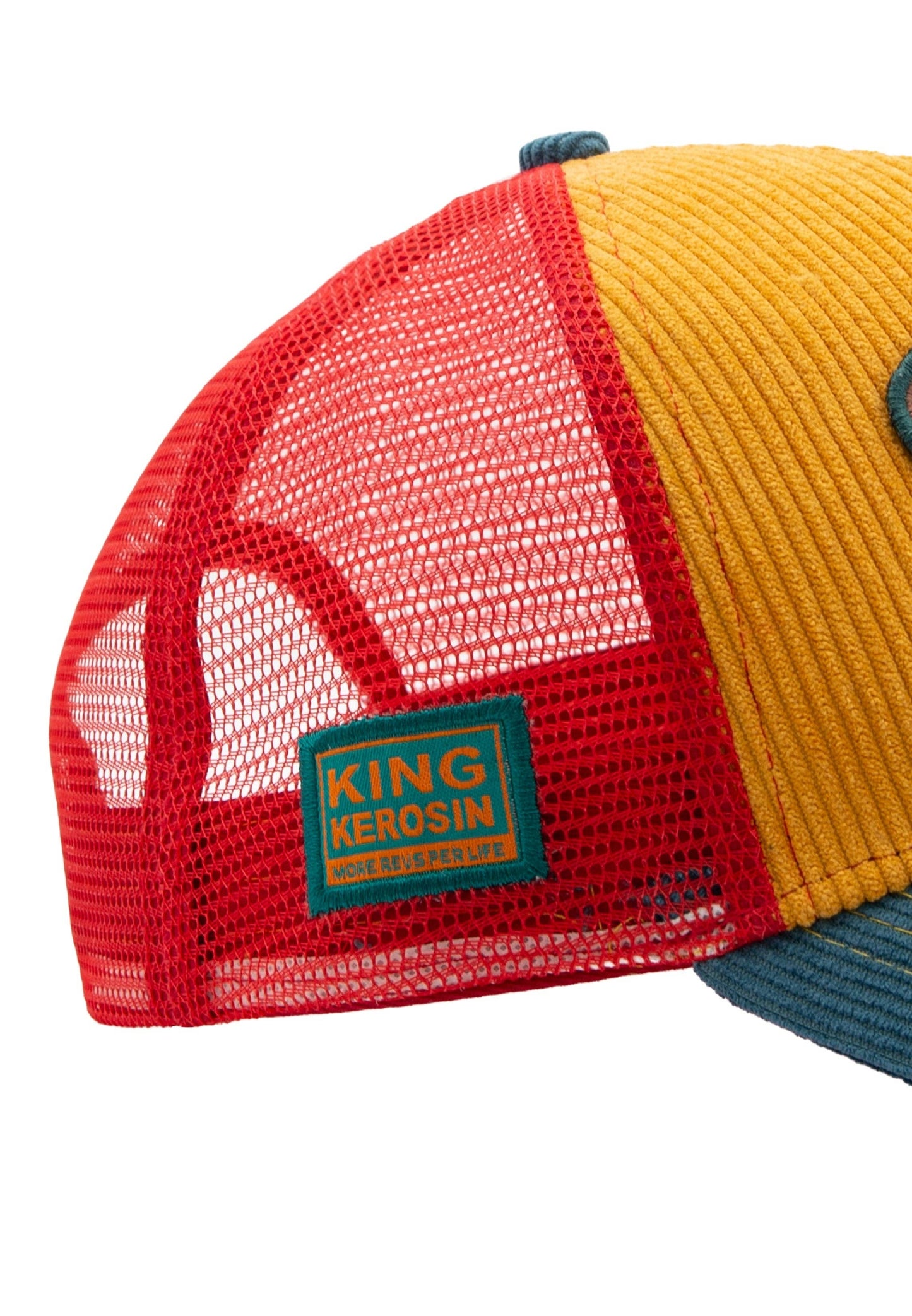 King Kerosin - Trucker Cap California Yellow/Red