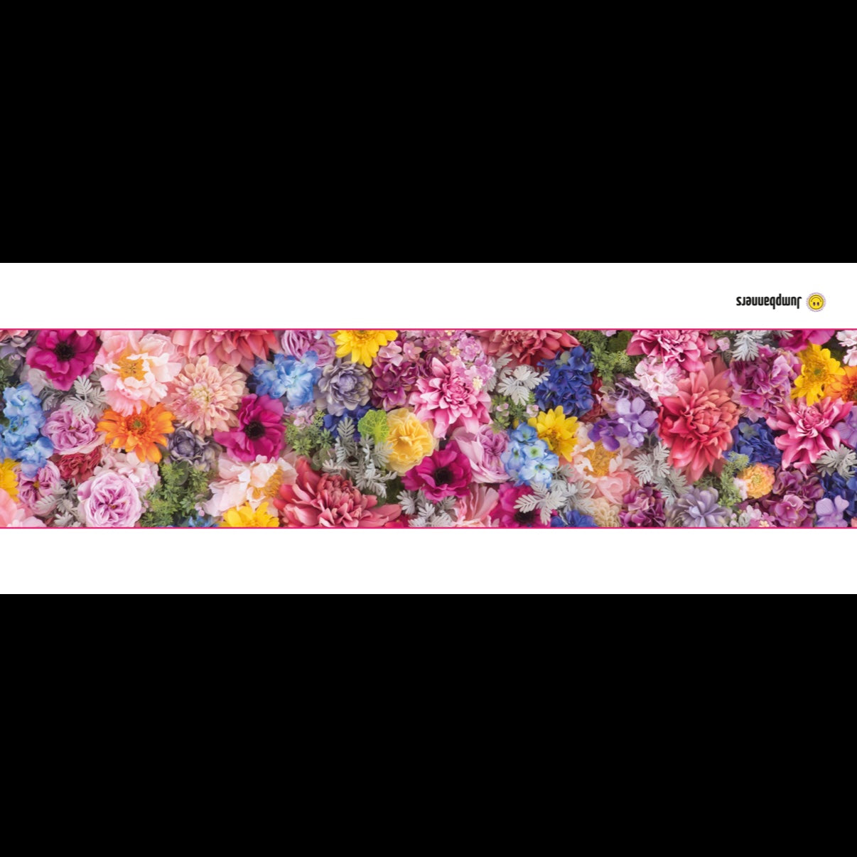 Jumpbanners - Hinderniszeil Standard Floral Party