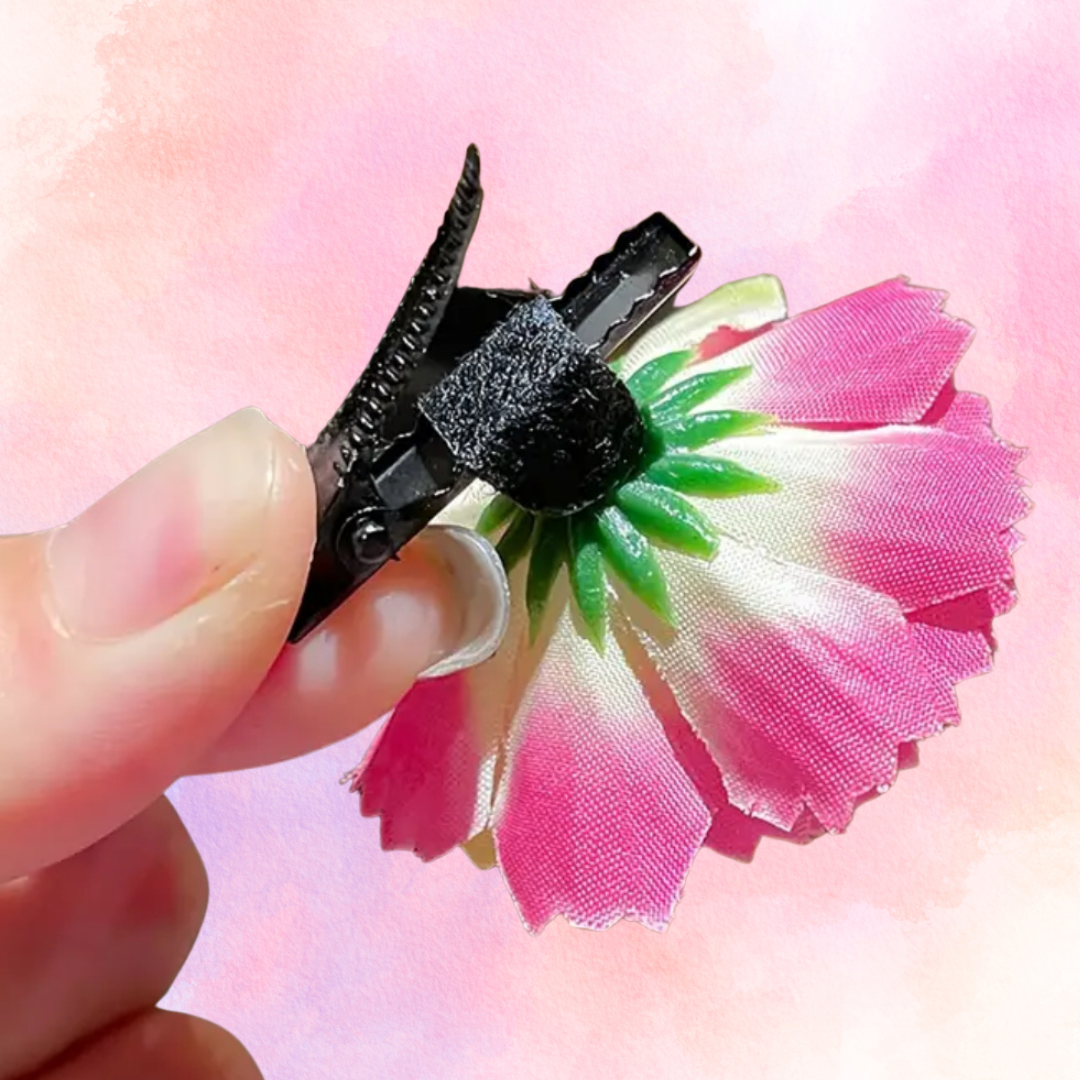 FMH - Blumen Haar- und Mähnenspangen 10 Stk.