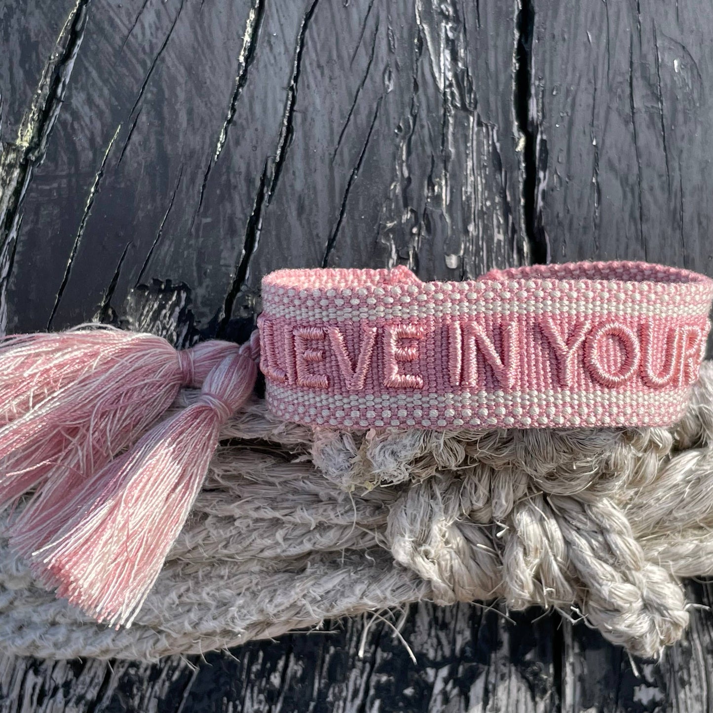 Parsley & Pepper - Believe in yourself armband