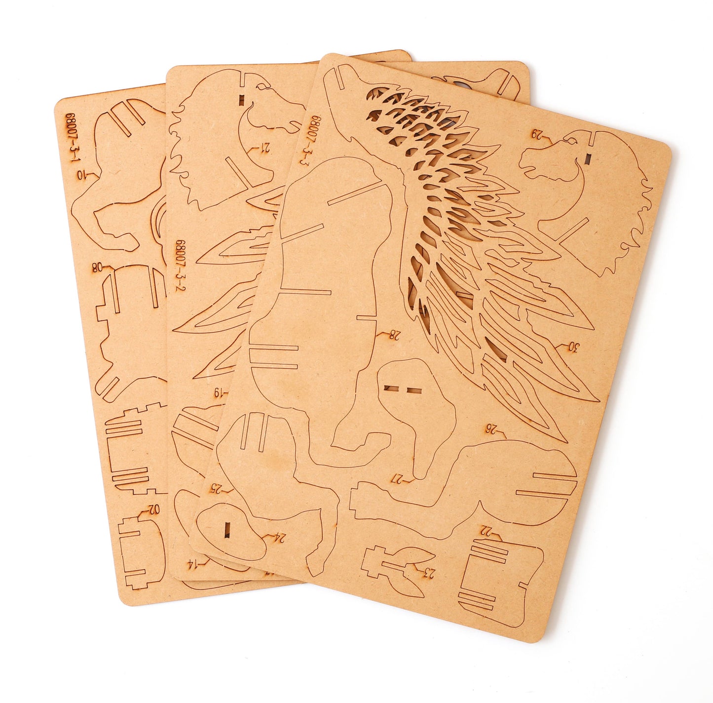 Graine Creative - 3D houten model Eenhoorn