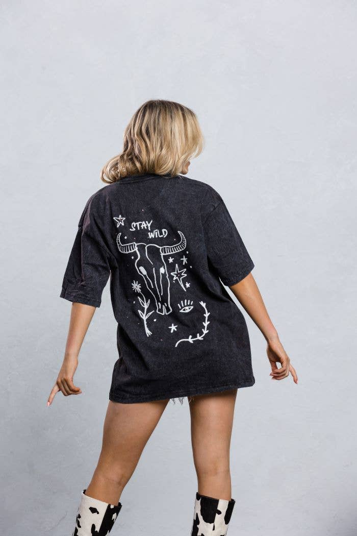 Trio Urban - Stay Wild T-shirt unisex