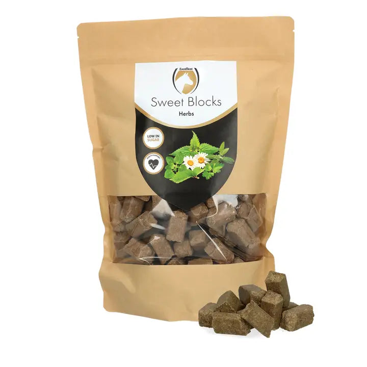 Excellent Horse - Sweet Blocks 1KG (diverse)