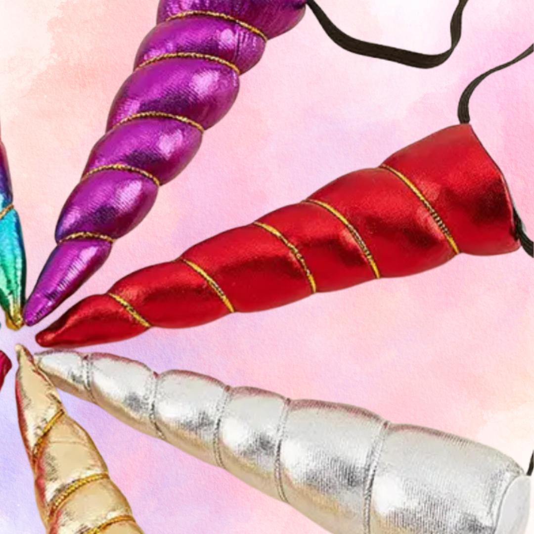 FMH - Unicorn Horn 10cm with elastic Unicorn