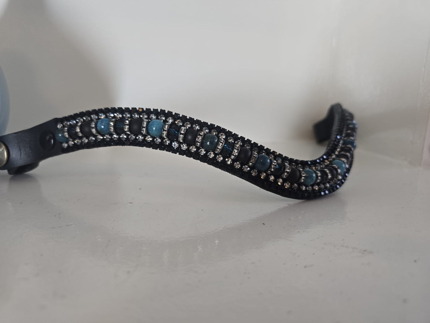 Moeders Mooiste Frontriemen - Deluxe « Teal Jungle » Z-D