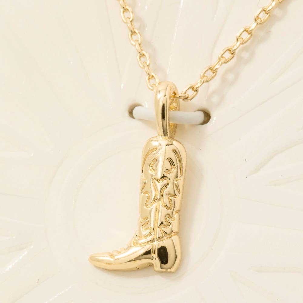Fame - Westerse Cowboylaarzen ketting met verwisselbare hangers