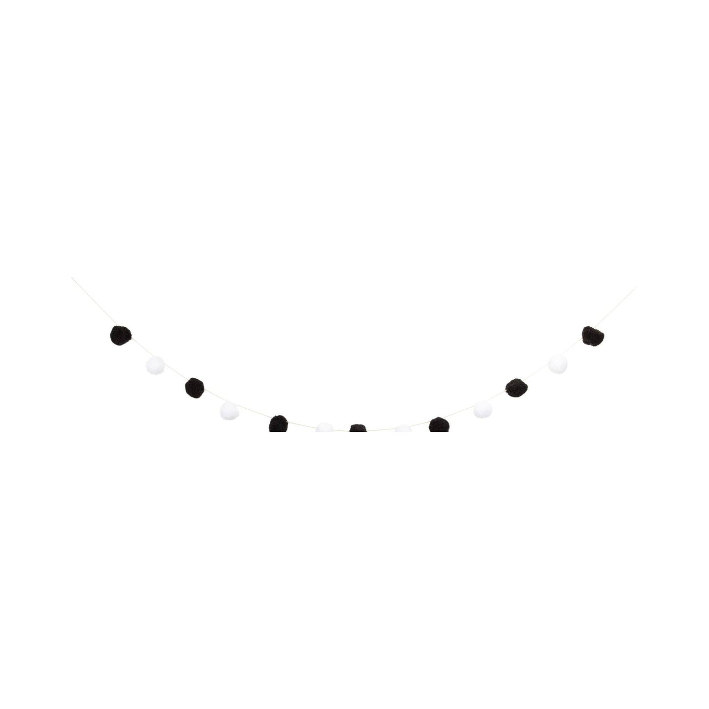 PLHB282 - Boo Ghost Pom Pom Garland Set
