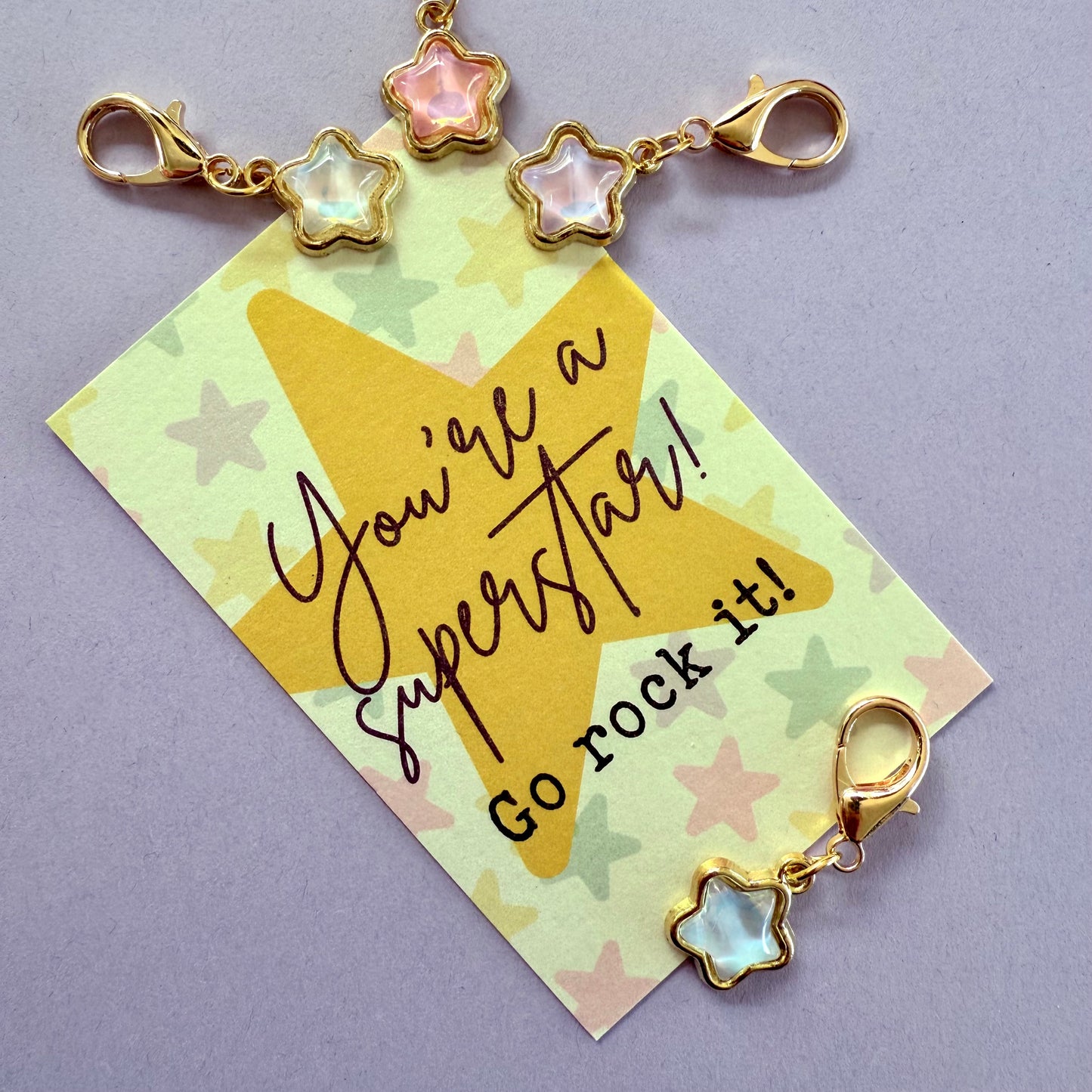 FMH - Trensenanhänger Lucky Charm Star Pastel