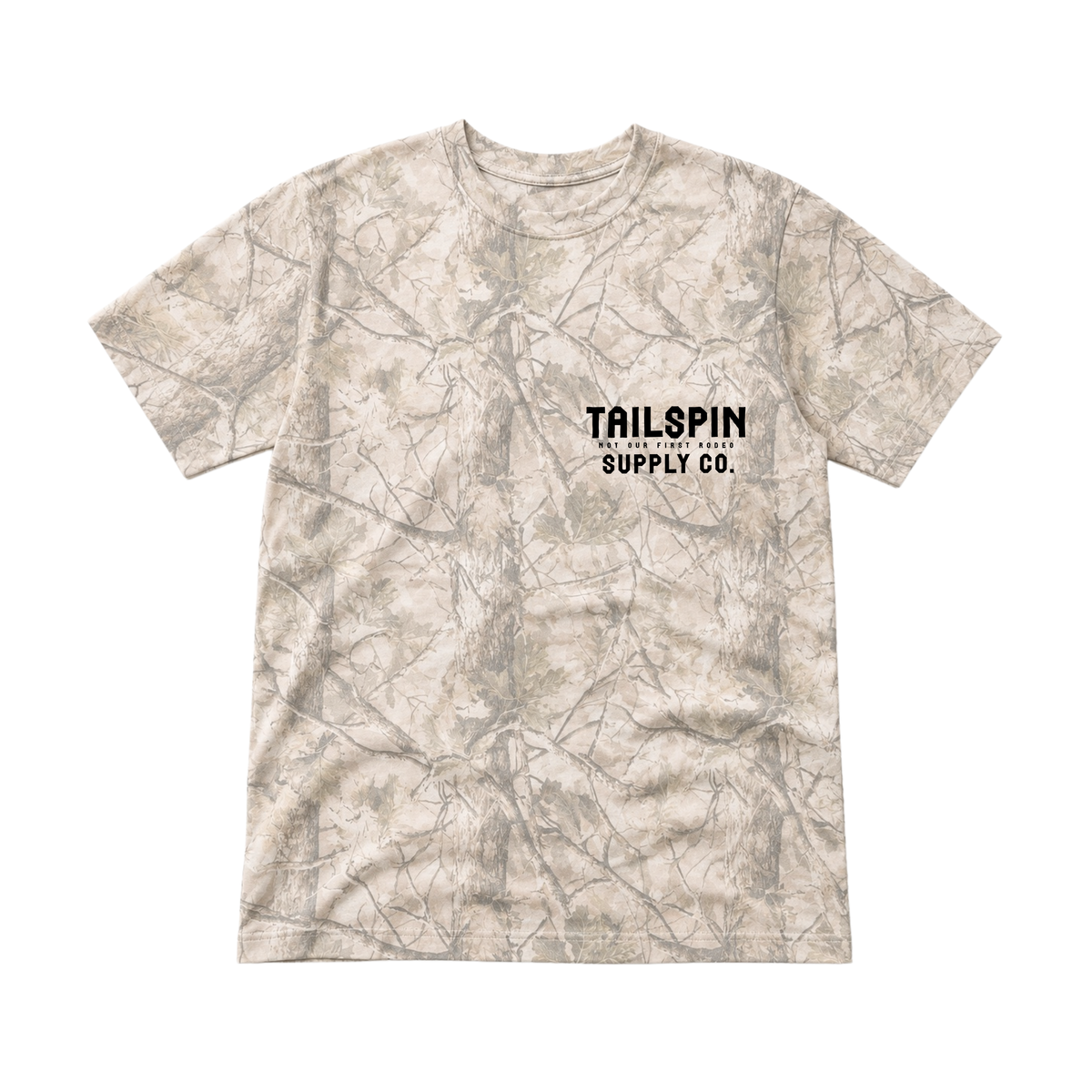 Tailspin - Not our first Rodeo camouflage T-shirt unisex