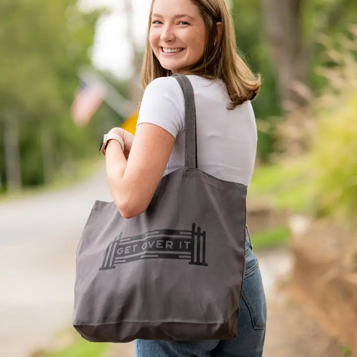 OP=OP - Dapplebay - Tote bag Get over it