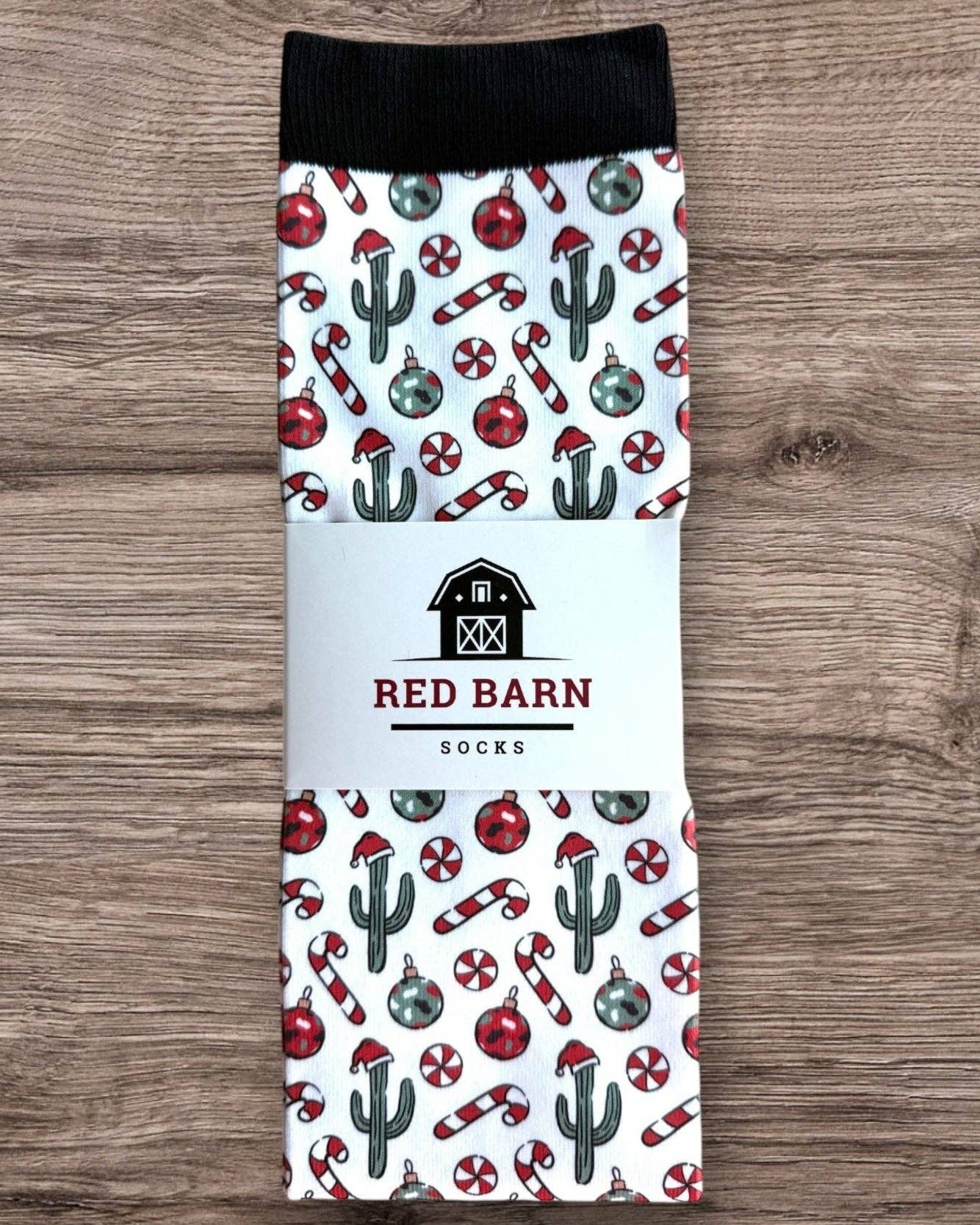 Red Barn - Laarzen sokken Merry Cactusmus! kerst rijsokken