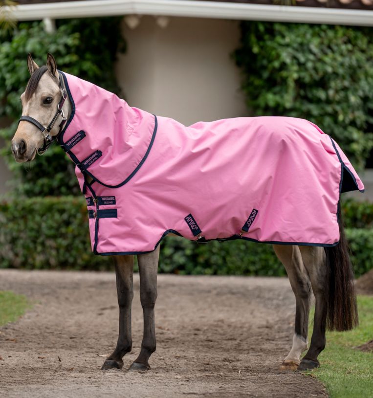 E0003 - Horseware Amigo® Ripstop 900D Plus Pony Turnout 200g Pink 115/168 5’6” NIEUW