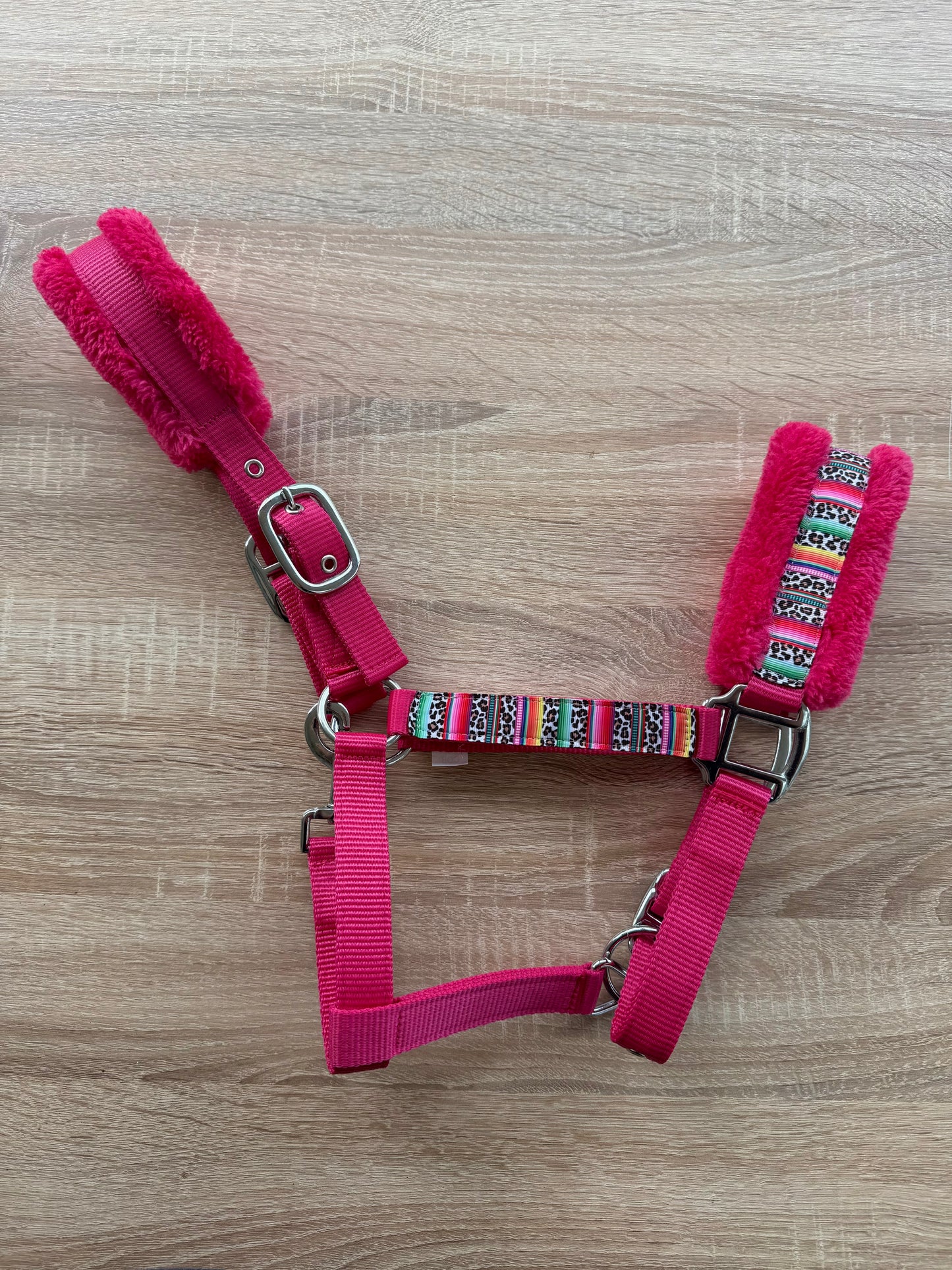 Happy Halters x FMH - Colorful Panther Exclusive halter (fur)