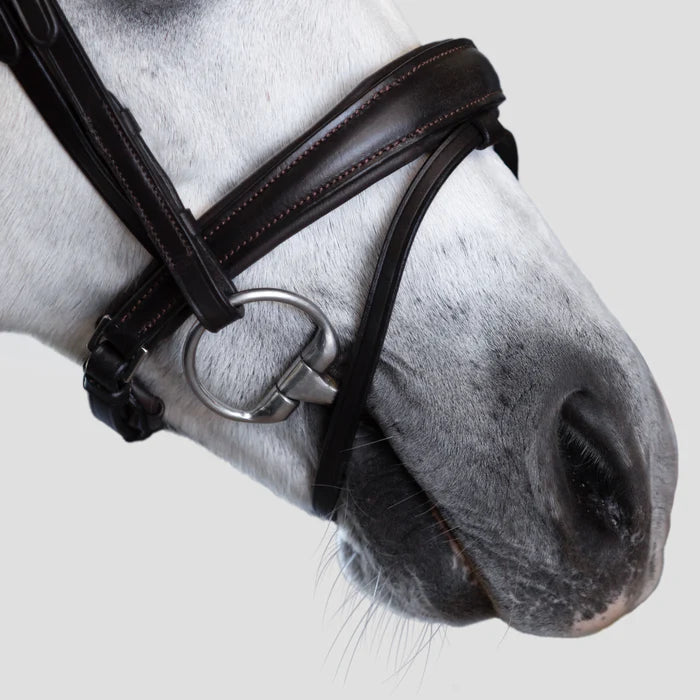 Lumi Pony - Mikayla hoofdstel Havana bruin of zwart (convertible)
