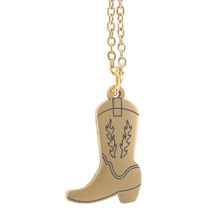 Something Different - Cowboylaars Ketting op Wenskaart