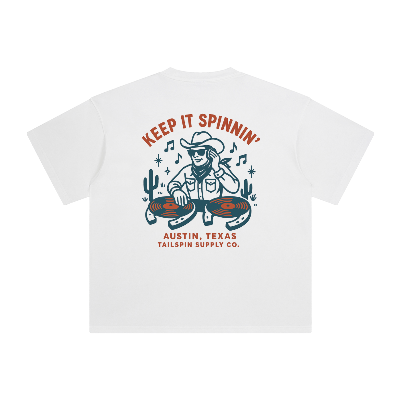 Tailspin - Keep it spinning T-shirt unisex