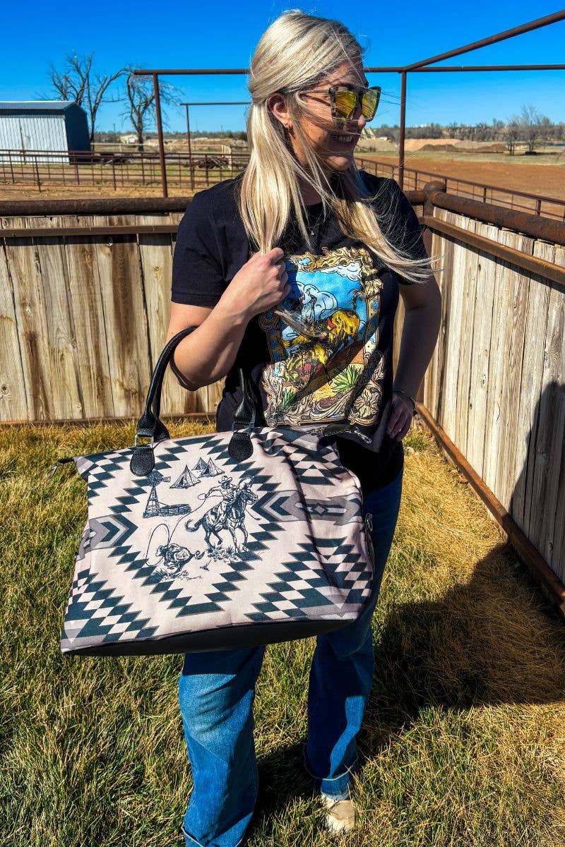 Sterling Kreek - Draagtas western rodeo XL 'Into The West'
