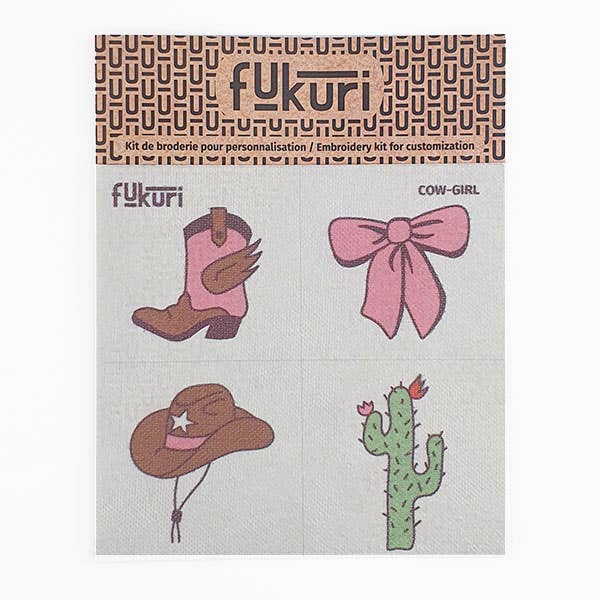 Fukuri - Cowgirl set magische patroonvellen borduren