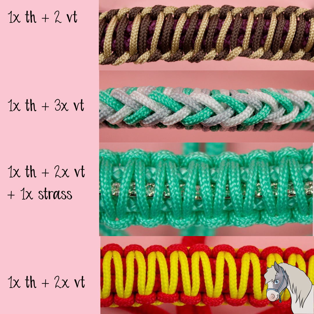 Design Your Own! - Horse Rope Shop - Touwhalster/ rijhalster (set)