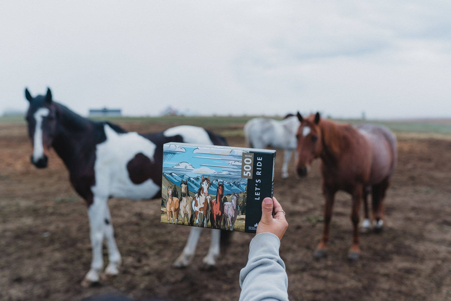 The Montana Scene - Puzzle Let's Ride 500 pezzi