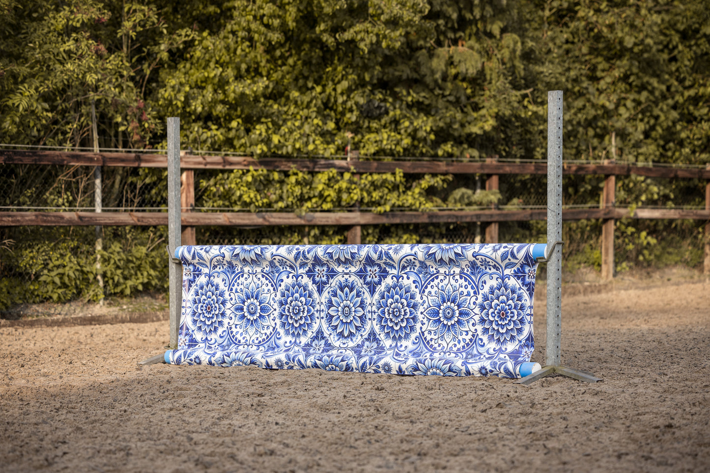 Jumpbanners - Hinderniszeil Rocket Delftsblauw