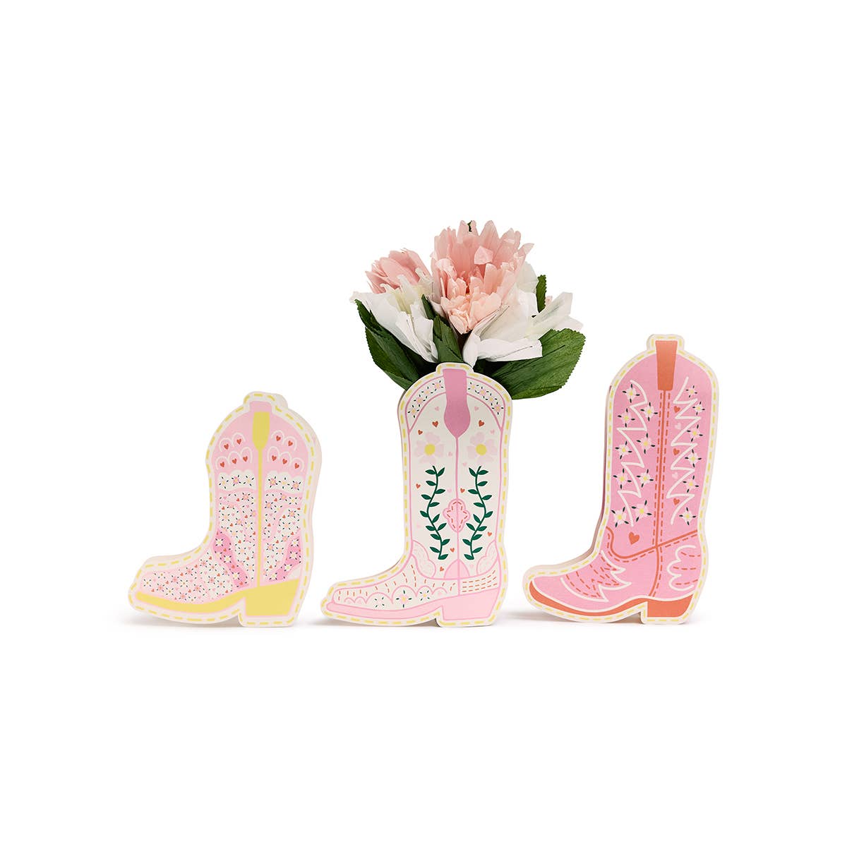 Packed Party - Boot Scoot Blooms Pop-Up Vaas Overtrekken
