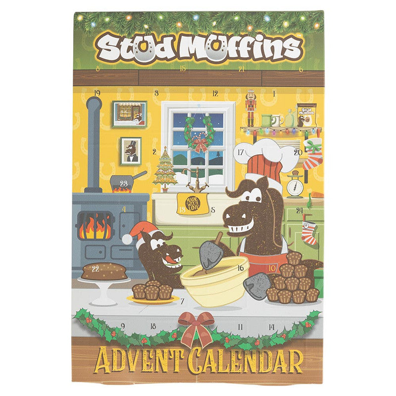 Stud Muffins - Adventskalender met Mini Stud Muffins paardenlekkernijen