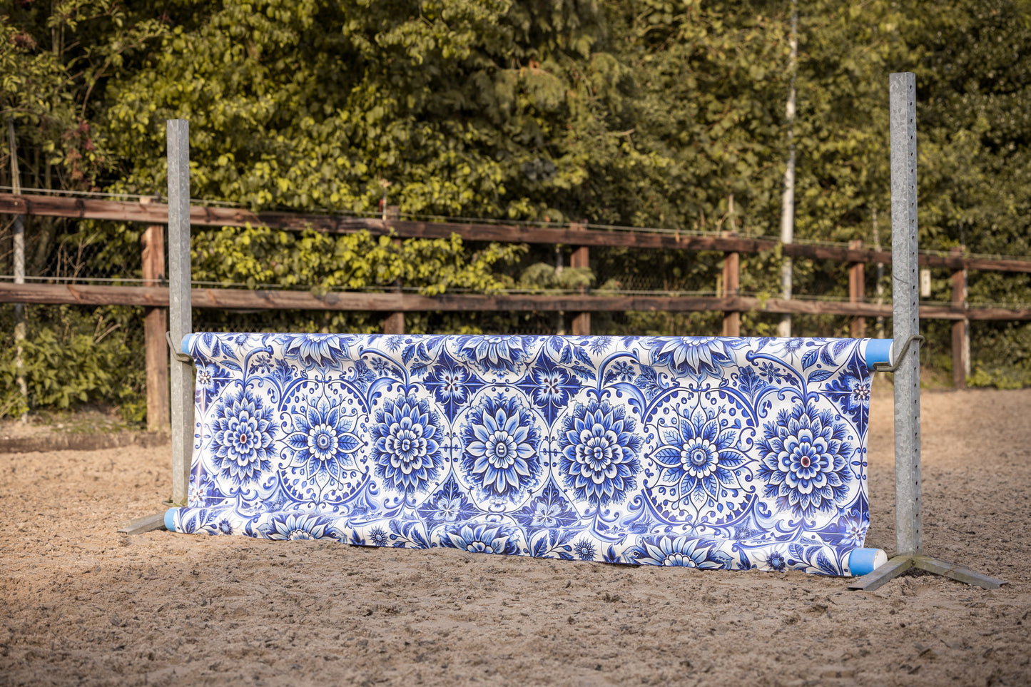 Jumpbanners - Hinderniszeil Rocket Delftsblauw