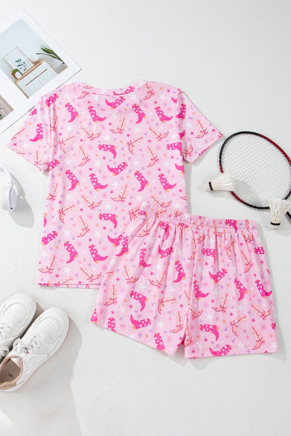 OP=OP - Pretty Bash - Western Lounge Set (top + shorts)