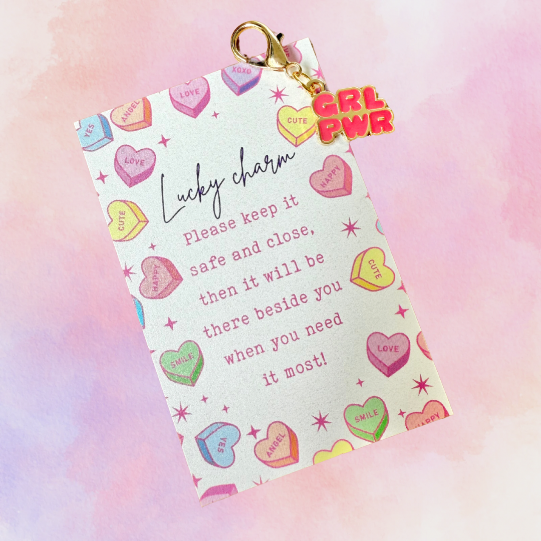 FMH - Lucky Charm hoofdstelbedel GRL PWR Girl Power!