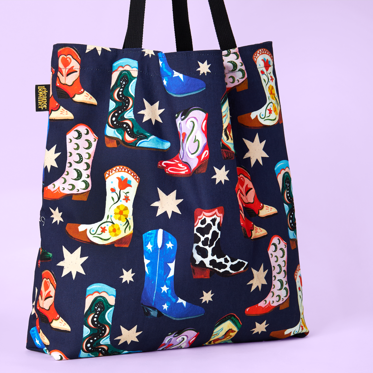 Eleanor Bowmer - Cowboy Boots Tote Bag