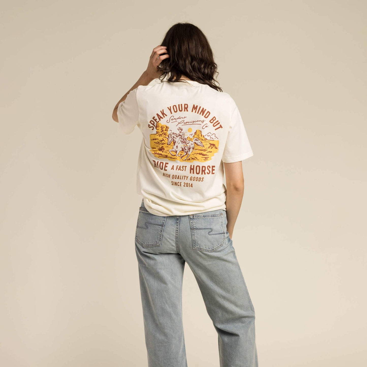 Sendero - Fast Horse T-shirt unisex