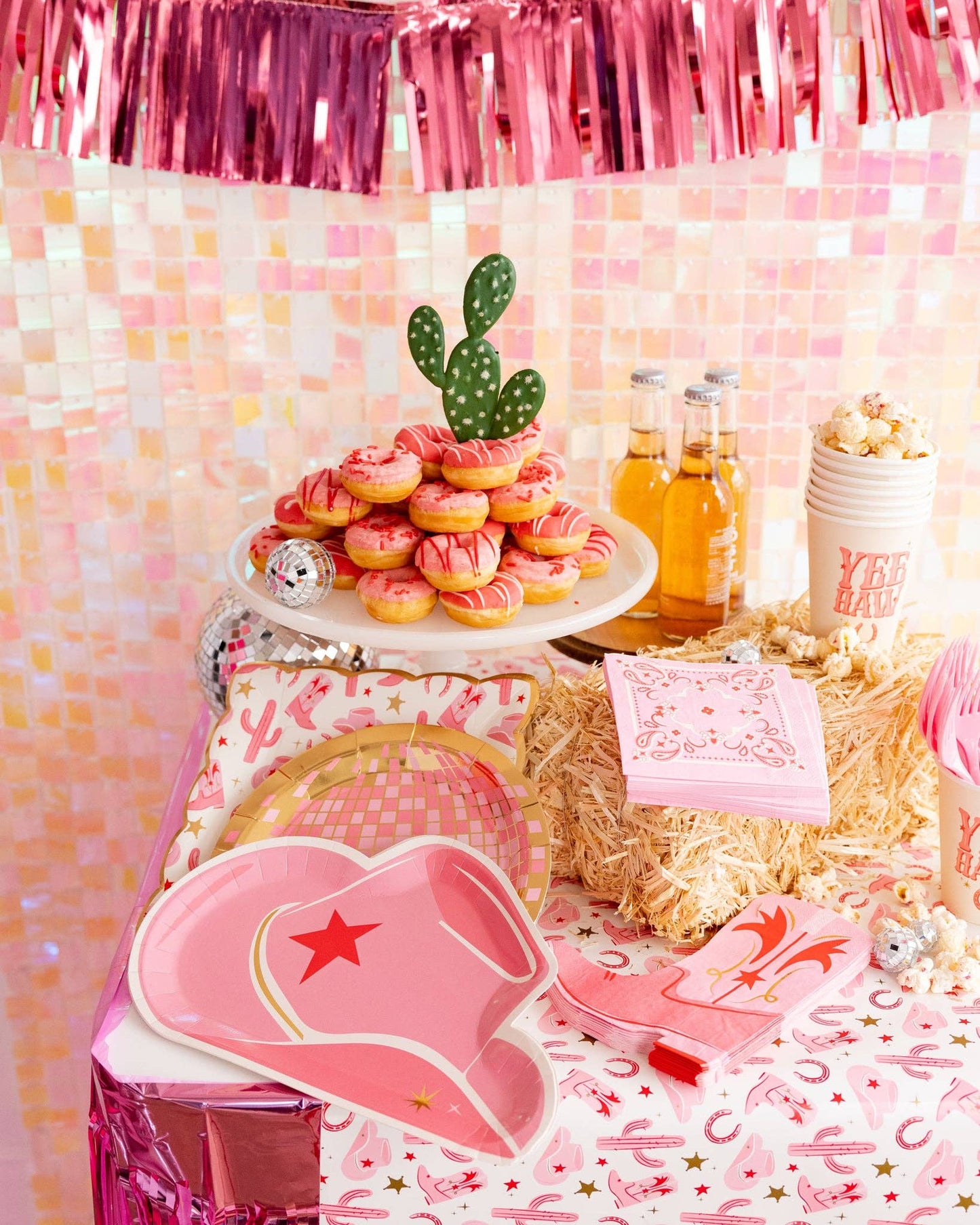 My Mind’s Eye - Hoedvormig papieren bord roze