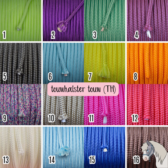 Design Your Own! - Horse Rope Shop - Touwhalster/ rijhalster (set)