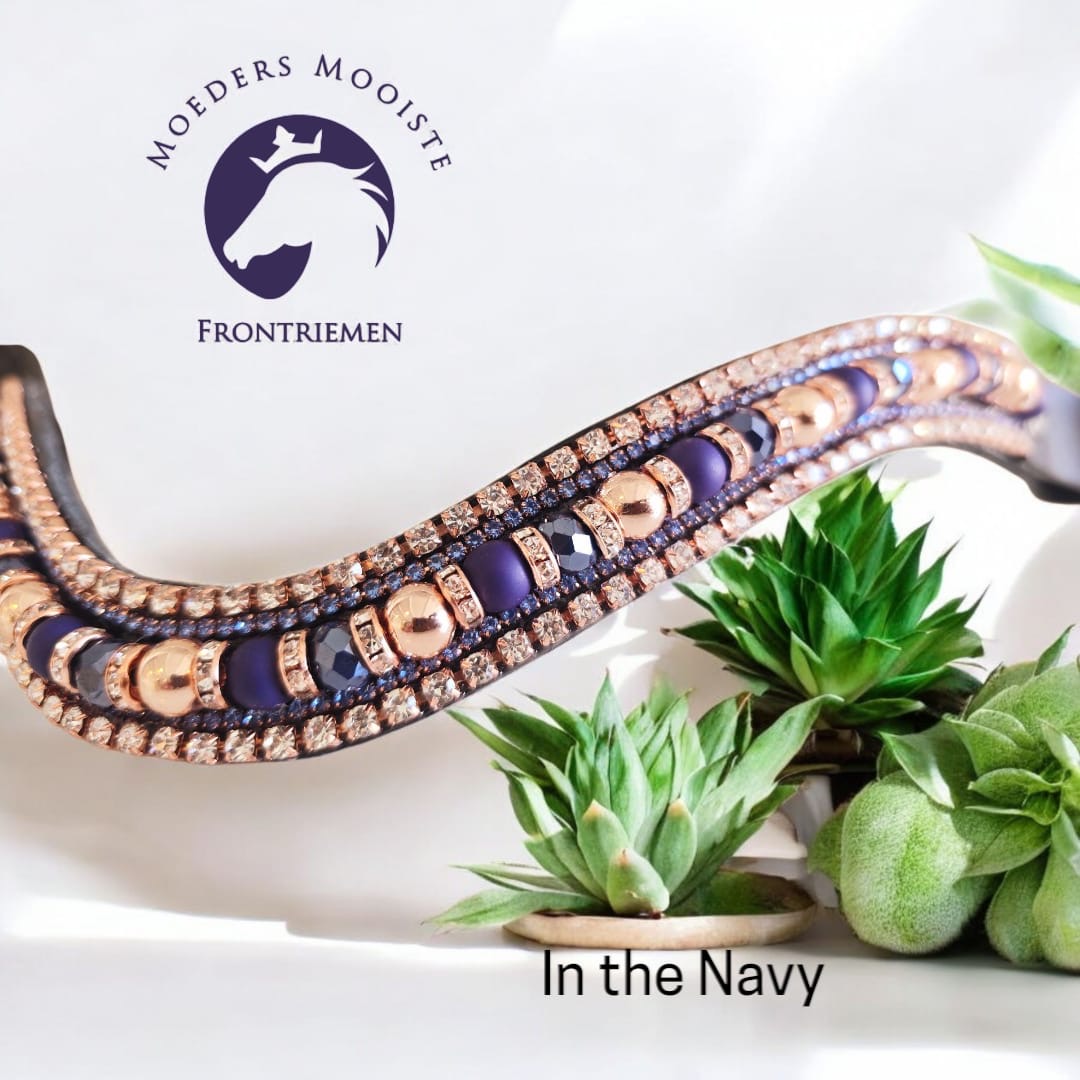 Moeders Mooiste Front Straps - Deluxe "In the Navy" ZN