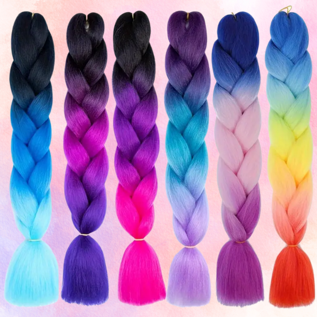 FMH - Colored fake hair for braiding hair extensions