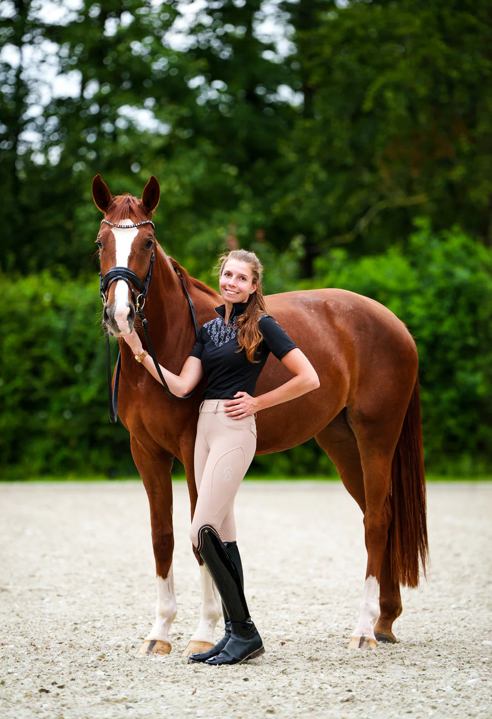 Donqui - Rijlegging dames beige