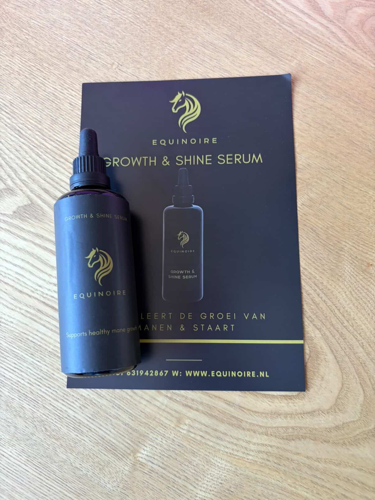 Equinoire - Growth & Shine Serum for manes and tails horses (promotional auction)