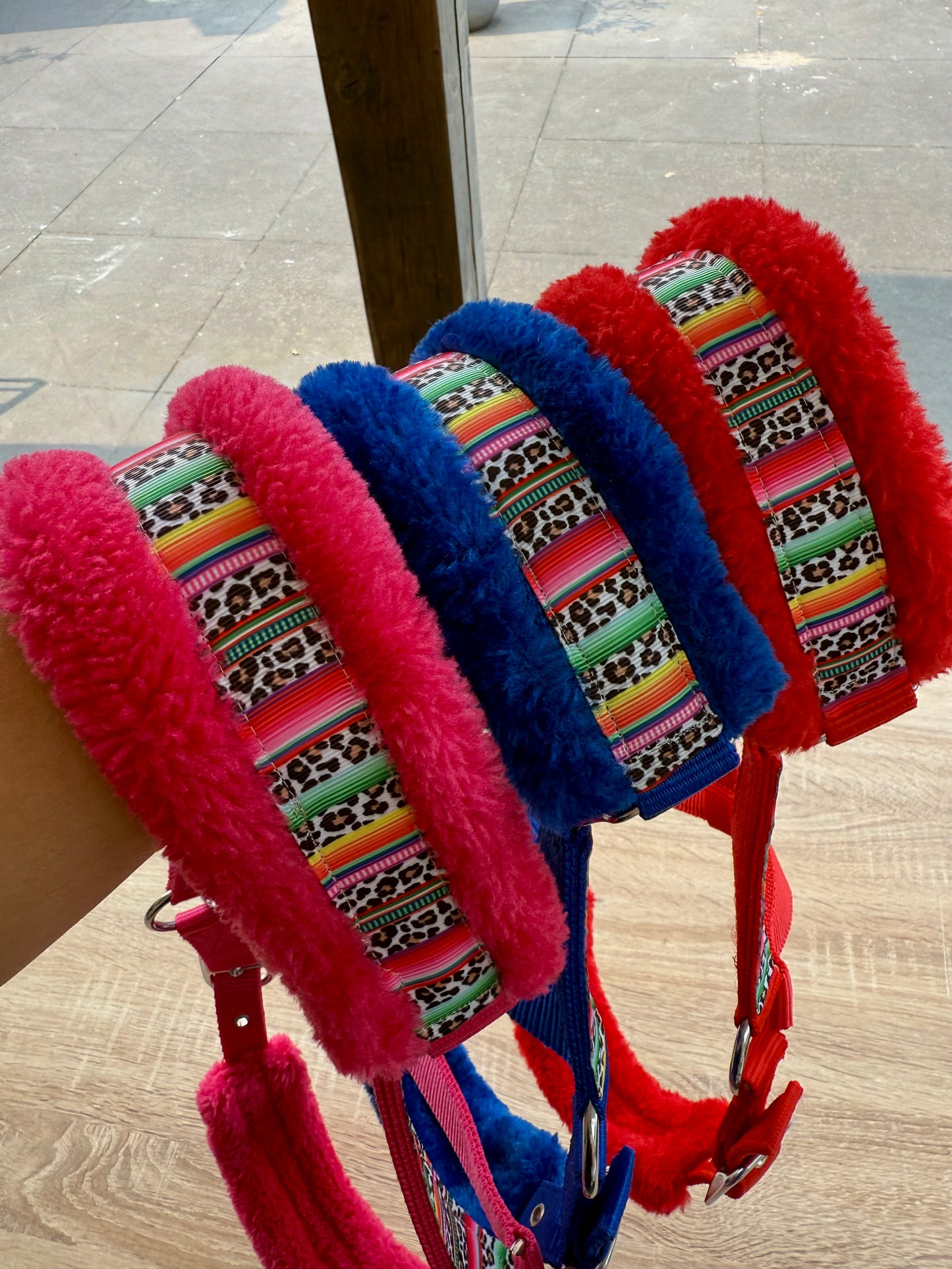 Happy Halters x FMH - Colorful Panther Exclusive halter (fur)
